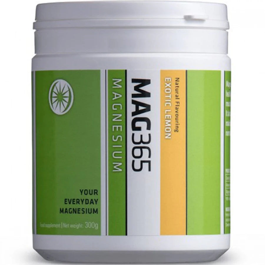Magnesium Mag 365 Citrate Exotic Lemon Powder - 300g