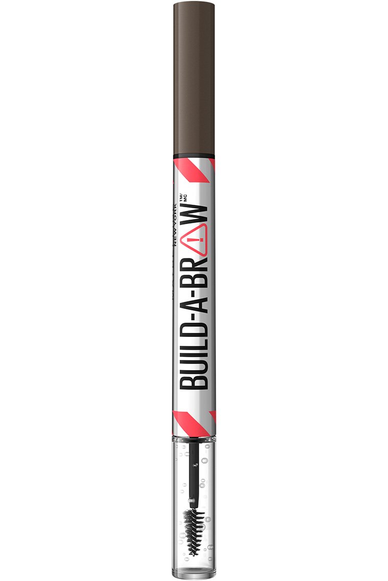 Maybelline Build-A-Brow 2-in-1 Brow Pen and Sealing Gel – 262 Black Brown