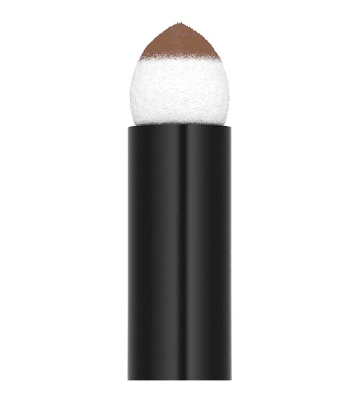 Maybelline Teardrop-tipped brow pencil with sponge powder applicator