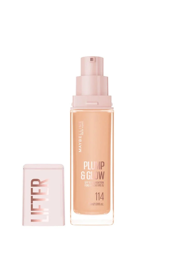 Maybelline Lifter Plump and Glow Foundation shade 114