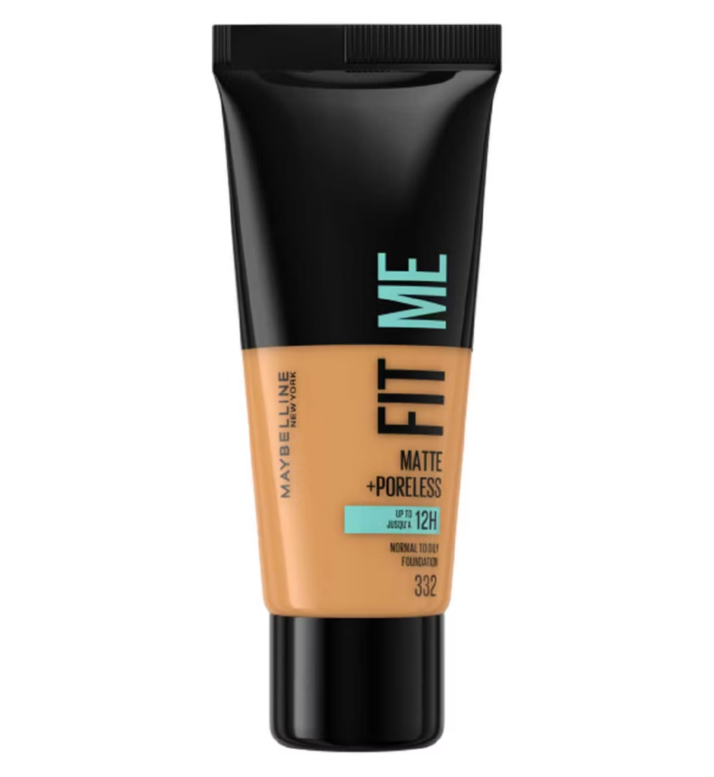 Maybelline Fit Me Matte + Poreless Foundation - 332 Golden Caramel