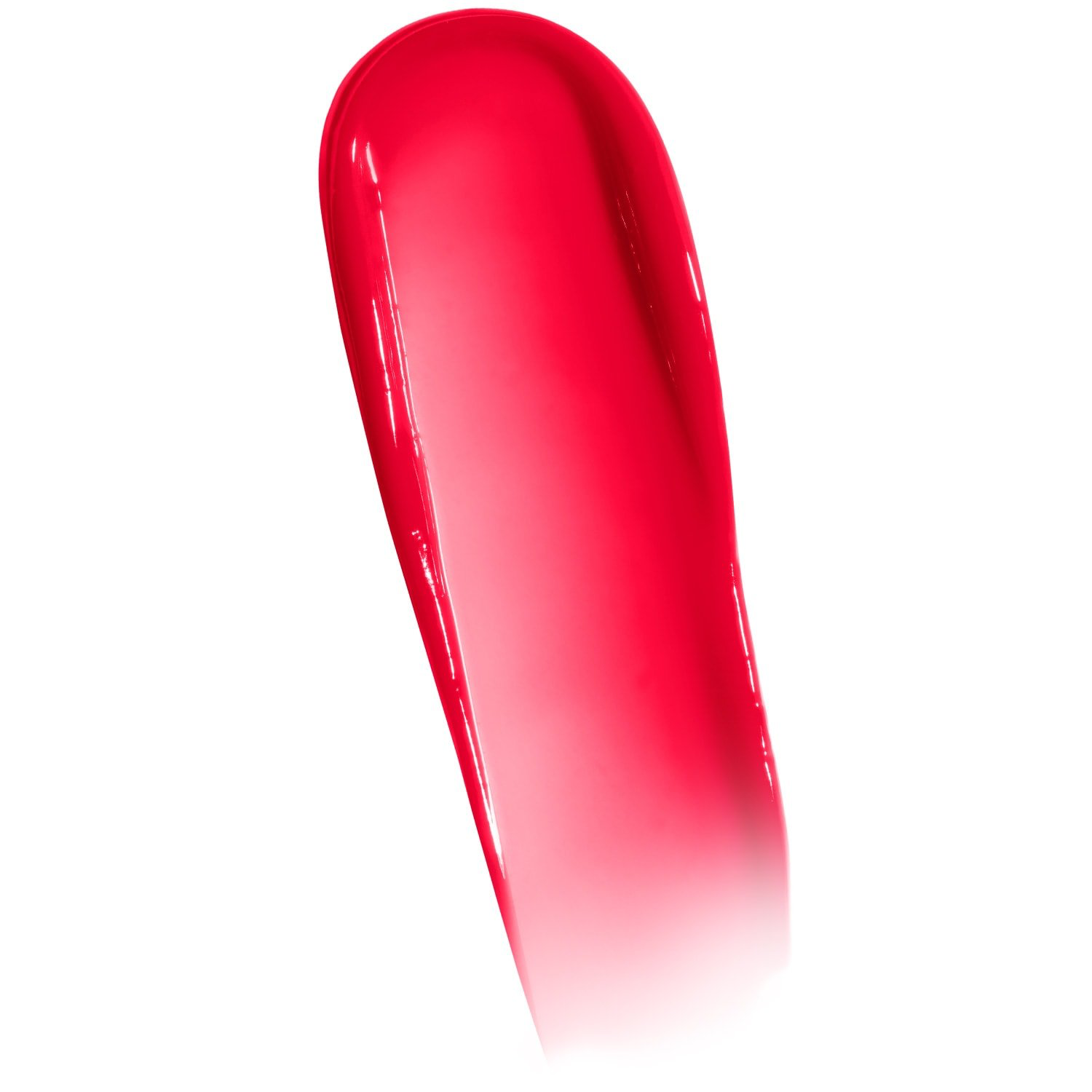 Maybelline Lifter Glaze Cherry Swirl swatch showing glossy red tint