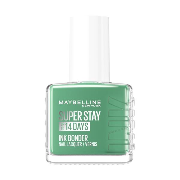 Maybelline SuperStay ink binder sage green nail polish