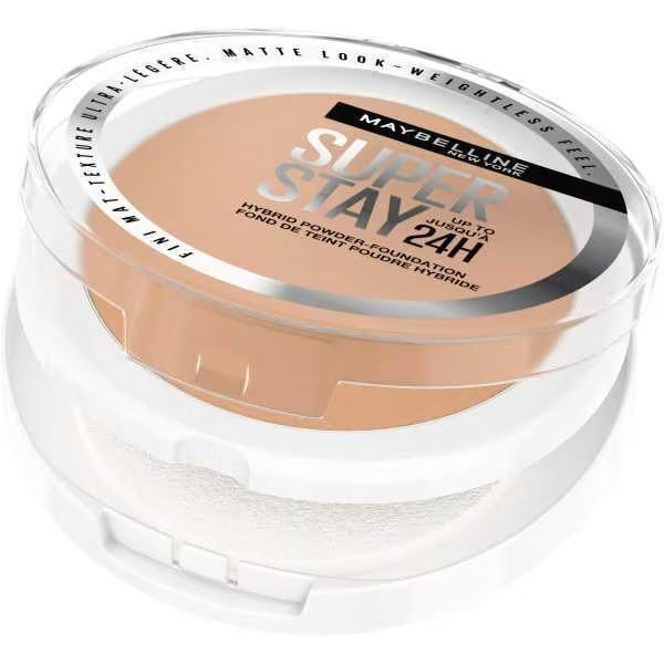 Maybelline Super Stay 24h Hybrid Powder Foundation 48 With Sponge Applicator