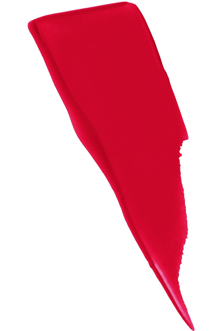 Maybelline Super Stay Matte Ink Red Liquid Lipstick - 325 Shot Caller Swatch