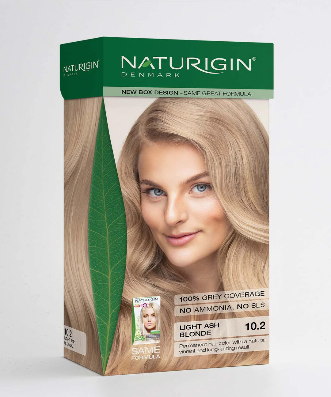 Ballybrack Medical Hall Naturigin 10.2 Light Ash Blonde hair colour box