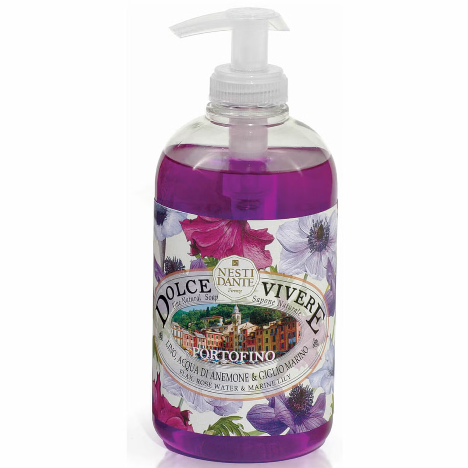 Nesti Dante Dolce Vivere Portofino Liquid Guest Hand Soap 500ml bottle