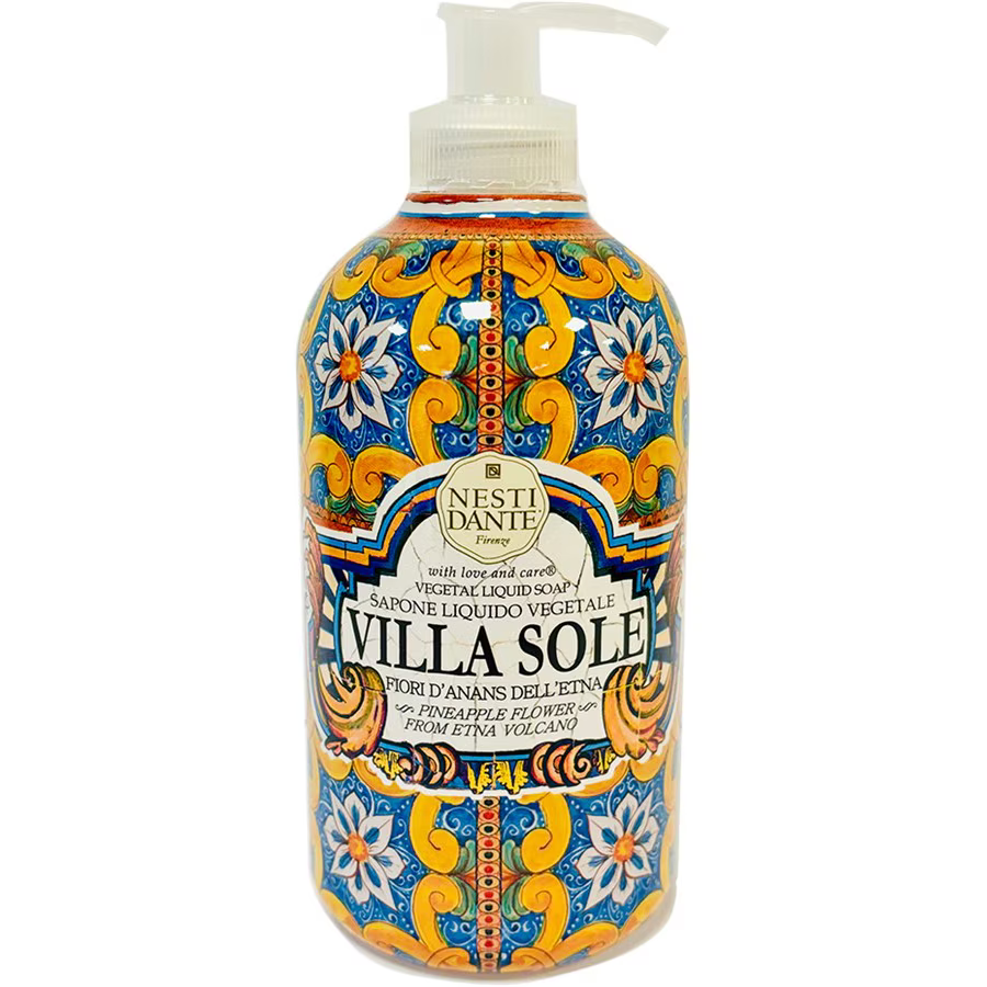 Nesti Dante Villa Sole Fiori D'ananas Dell'etna Liquid Soap - 500ml