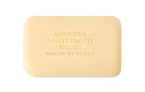 Vegan natural soap bar with fresh Sicilian scent, luxury gift-wrapped Italian soap