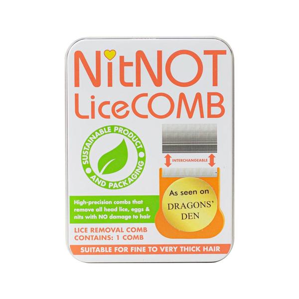 Nit Not head lice comb dual head tool for lice and nit removal