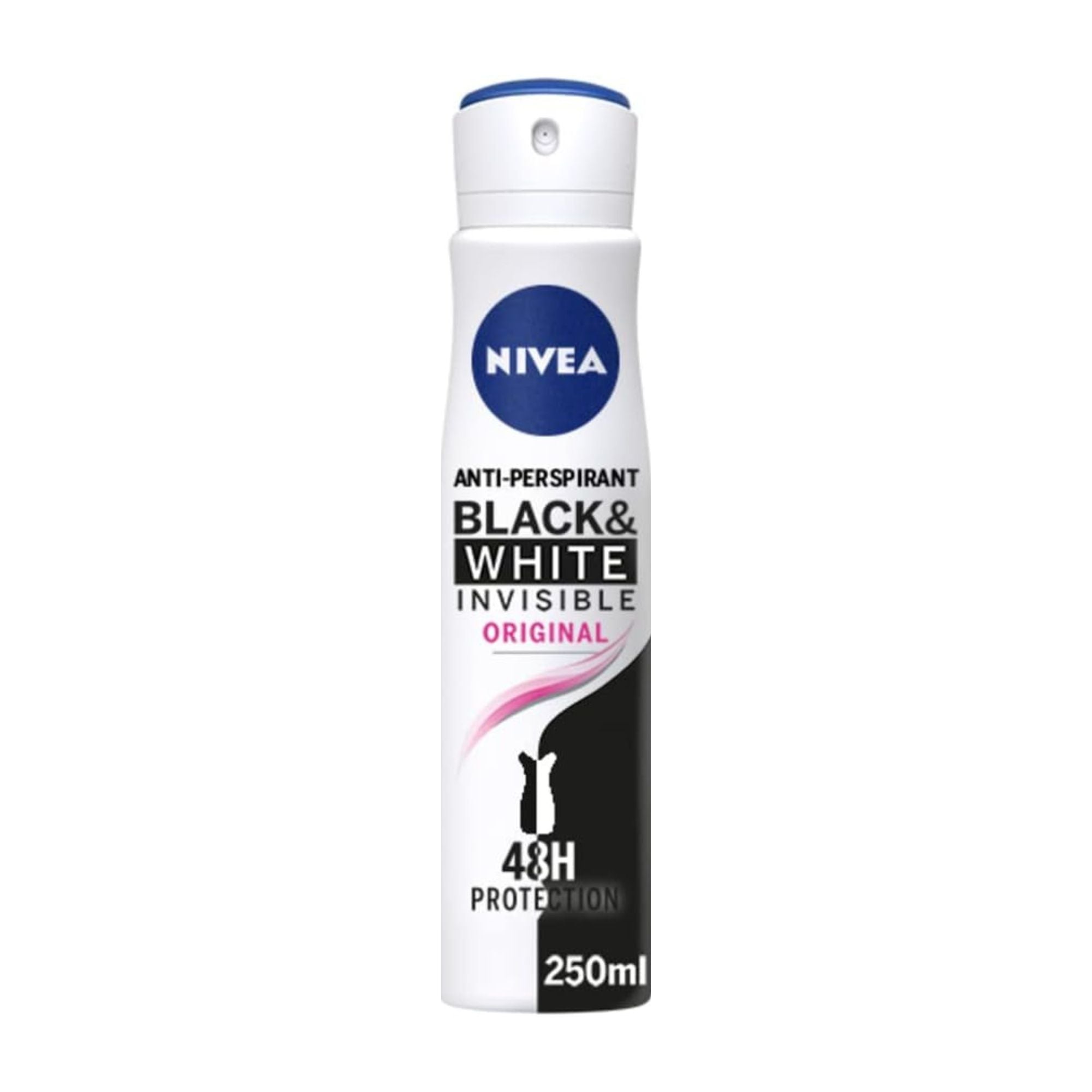 Nivea Anti Perspirant Black And White Invisible Aerosol Spray