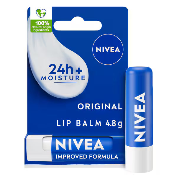 Nivea Original Care Lip Balm 4.8g daily moisturising lip balm stick