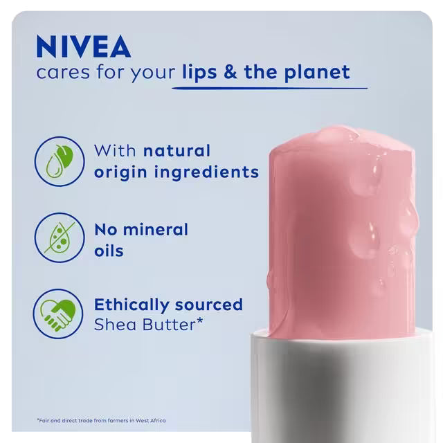Nivea Pearly Shine lip balm stick Benefits