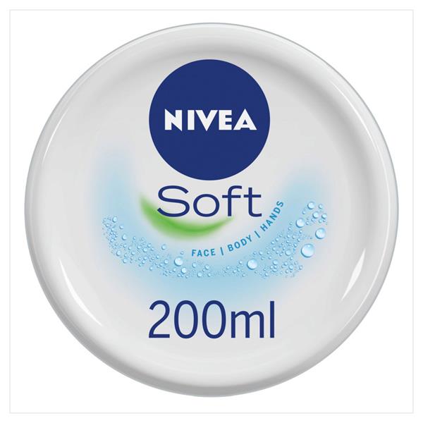 NIVEA face and body moisturiser 200ml with Vitamin E and jojoba oil
