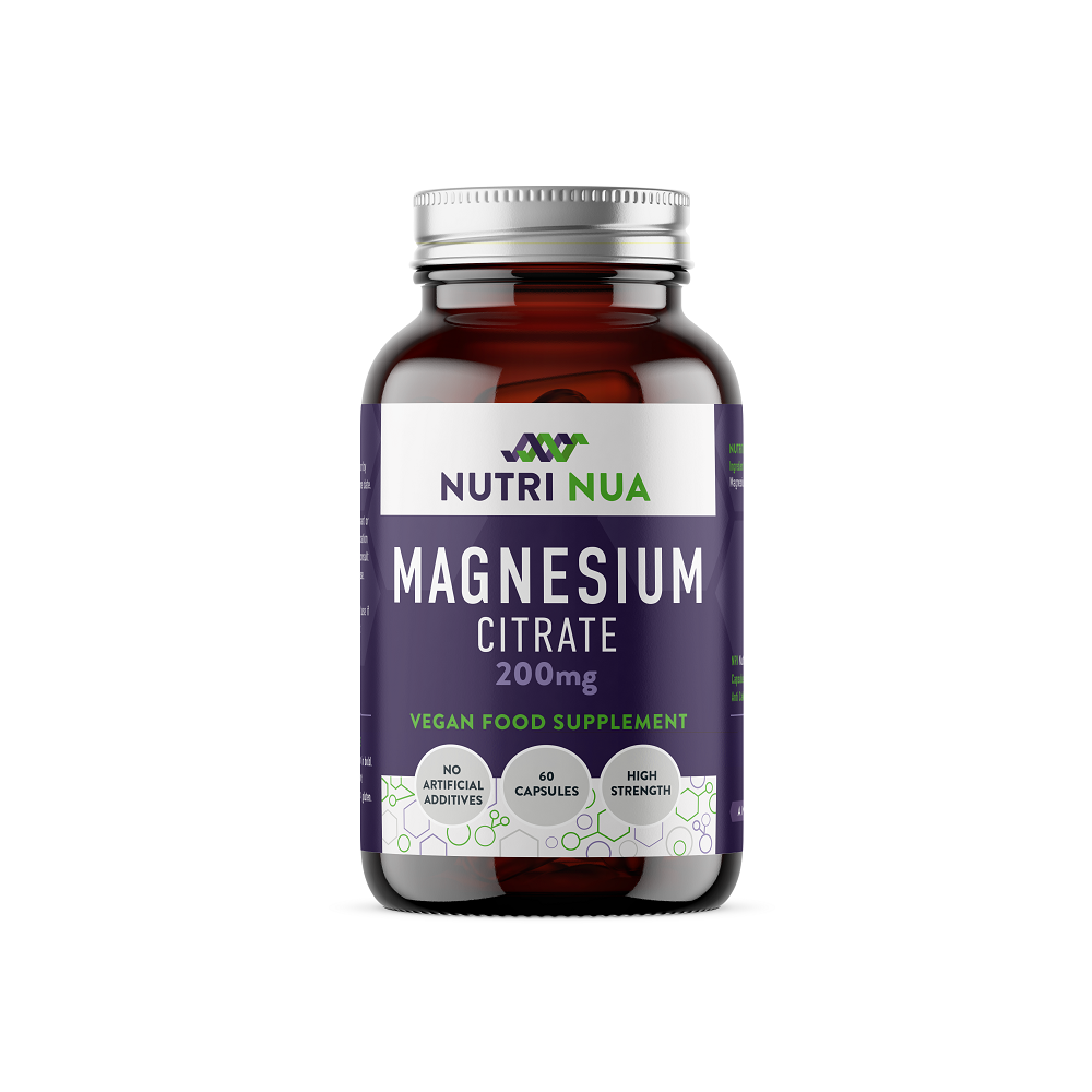 Nutri Nua Magnesium Citrate Capsules - 60 Pk