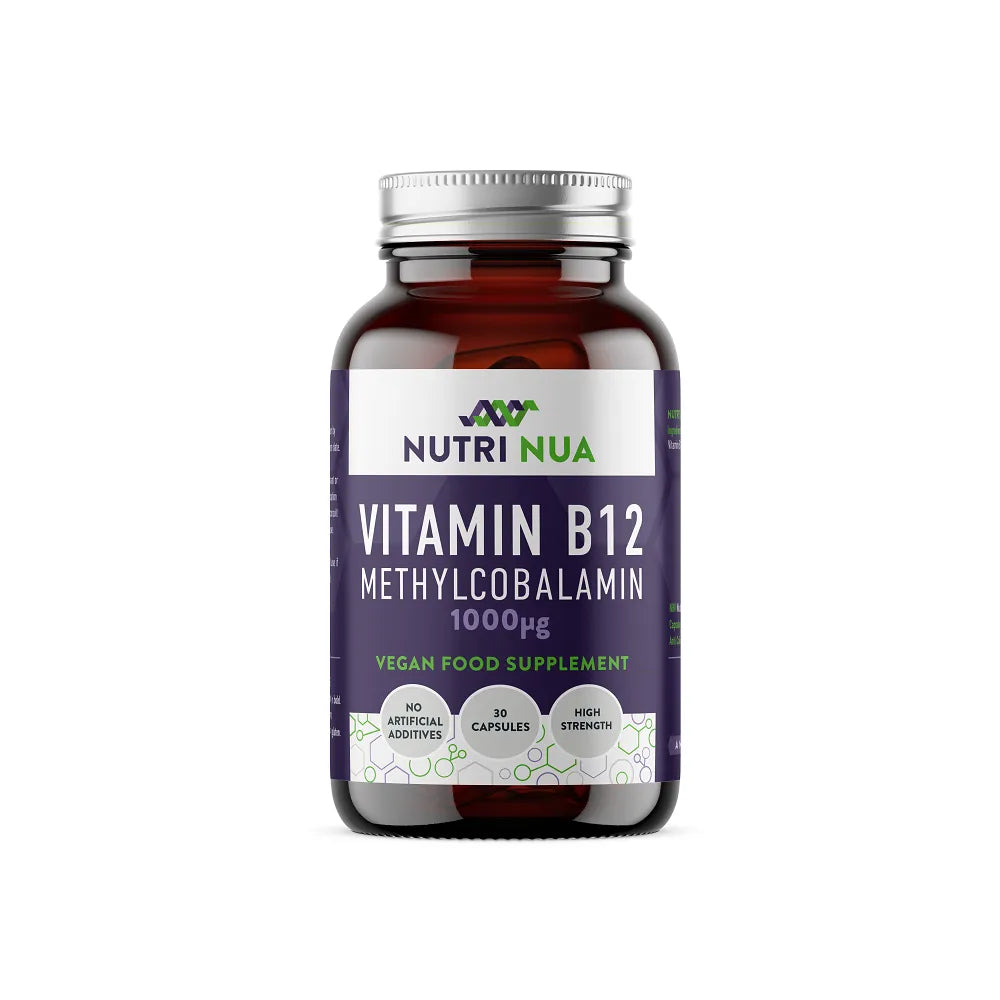 Vitamin B12 Methylcobalamin 1000µg 30 vegan capsules pac