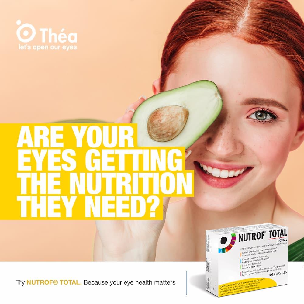 Nutrof Total once-daily capsule supplements for macular and retinal eye health