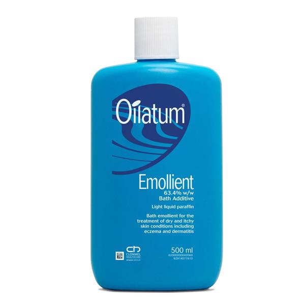 Oilatum Emollient Bath 500ml treatment for eczema and dry skin