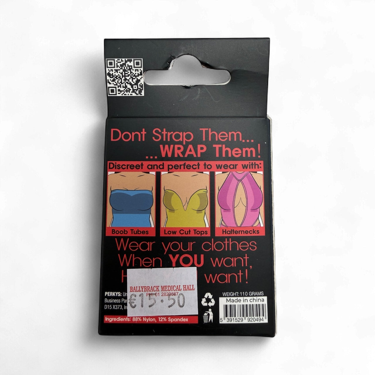 Perkys Risque Lace Boob Tape-Natural