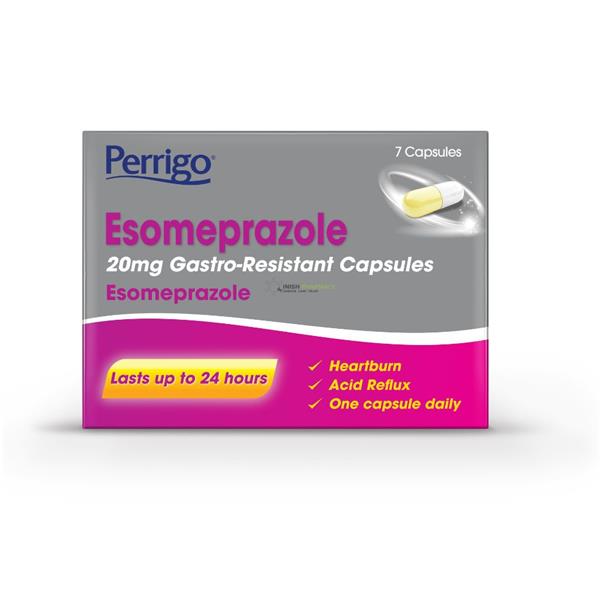 Perrigo 20mg Esomeprazole Heartburn & Acid Reflux Control Tablets- 7 Pk