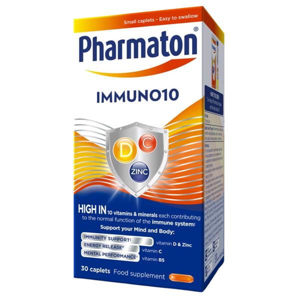 Pharmaton Immuno 10 for daily immune support - 30 tablets
