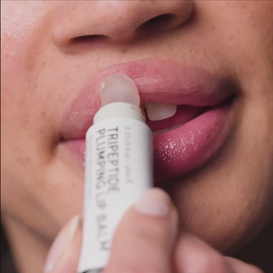 The Inkey List Tripeptide Plumping Clear Lip Balm How To use