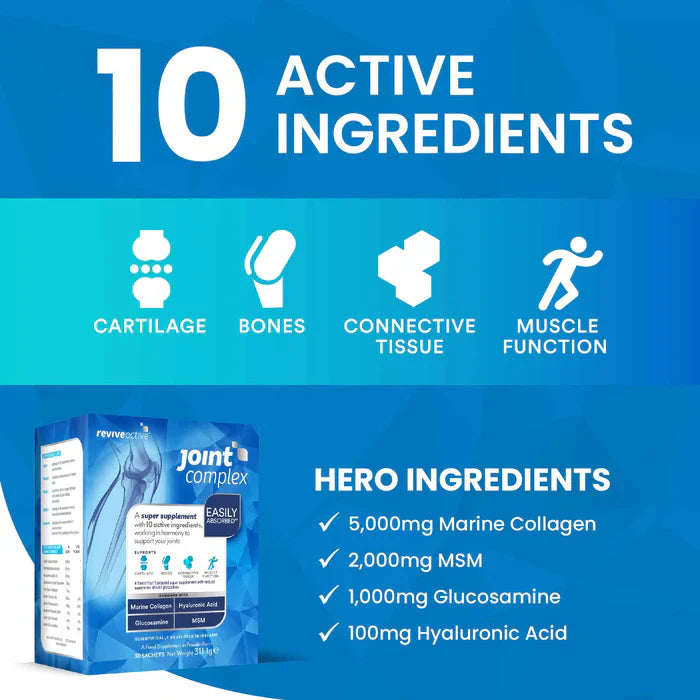 Revive Active Joint Complex Sachets Ingredients