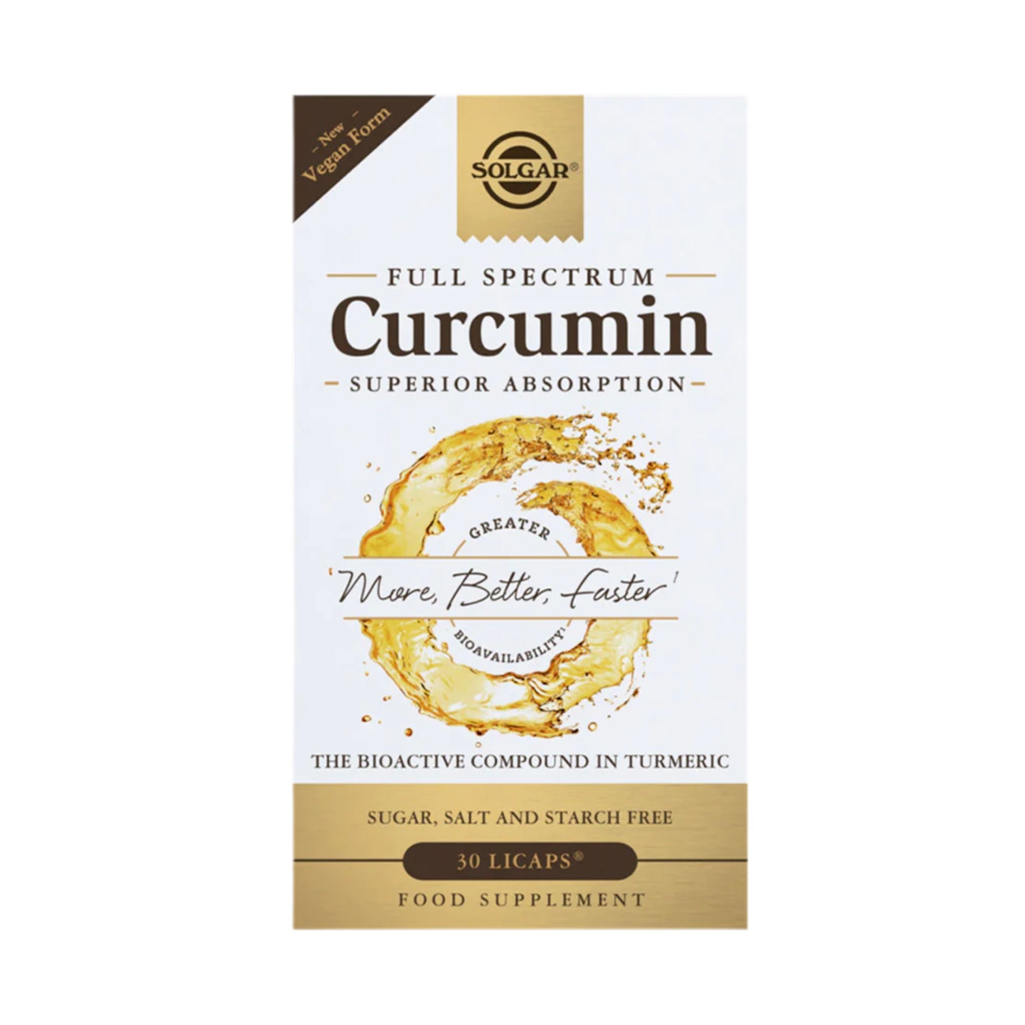 Solgar Full Spectrum Curcumin Soft Gel Capsules - 30