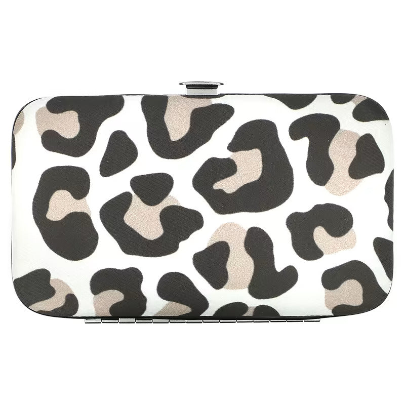 The Vintage Cosmetic Company Leopard Print Manicure Set