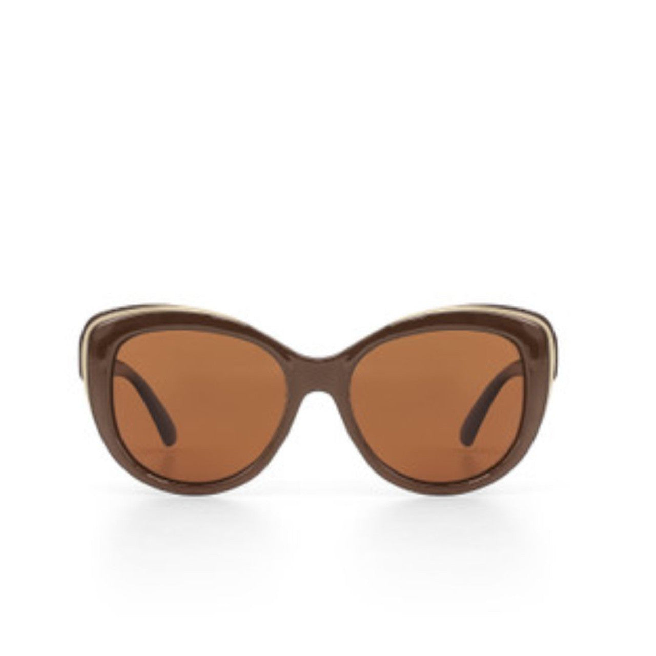 Women’s brown polarised sunglasses by Tipperary Crystal with UV protection