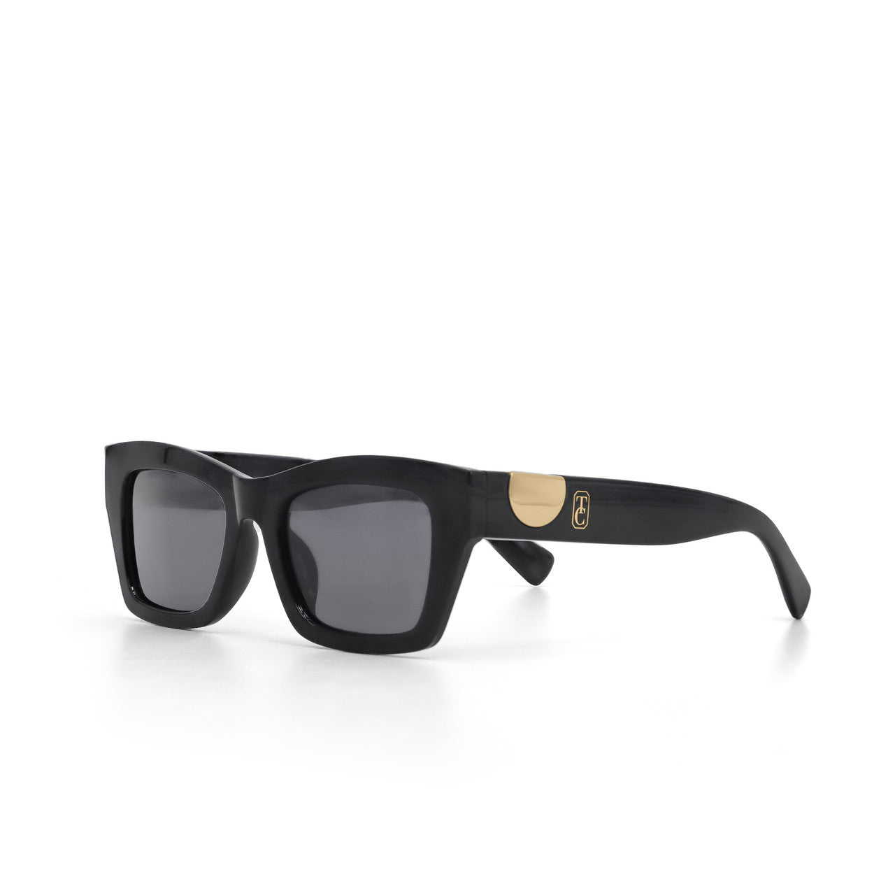 Tipperary Crystal Havana black sunglasses with polarised lenses and gift box