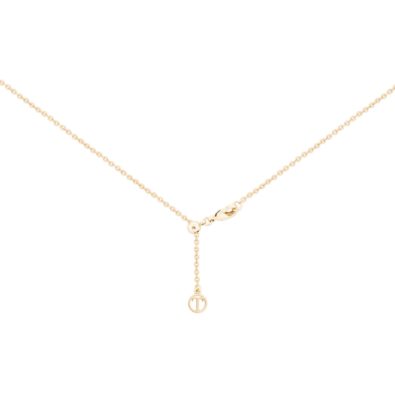 Tipperary Crystal Nine Gold Star Necklace