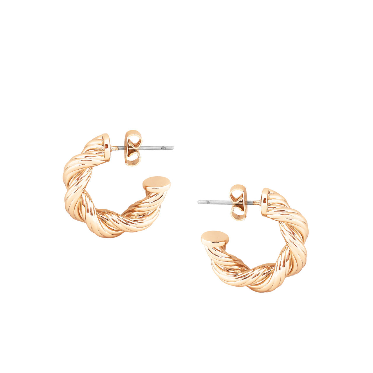 Tipperary Crystal Rope Earrings In Gold