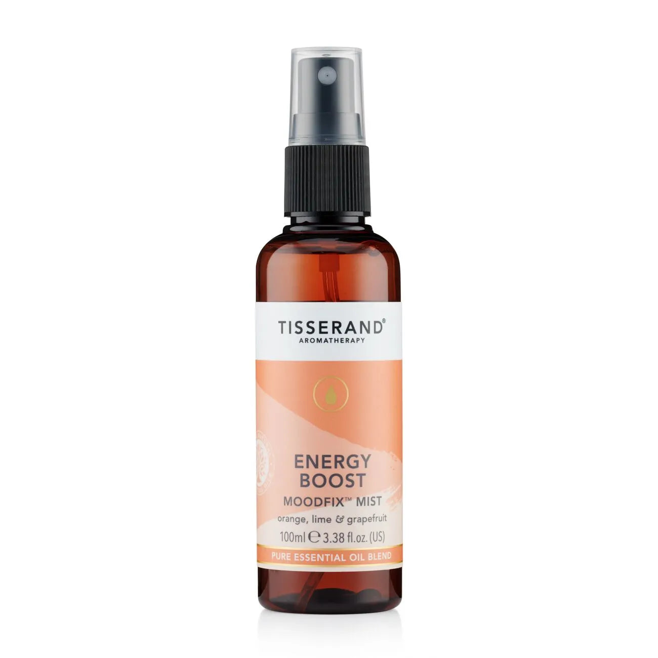Tisserand Energy Boost Moodfix Mist - Orange Lime And Grapefruit