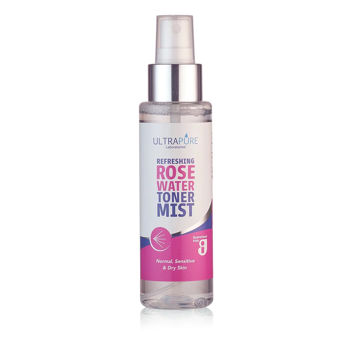 Ultrapure Rose Water Toner Mist 100ml spray bottle