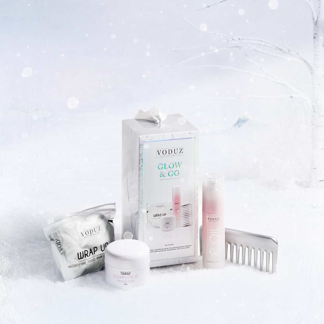Voduz Glow & Go Christmas Parcel Gift Set for Her