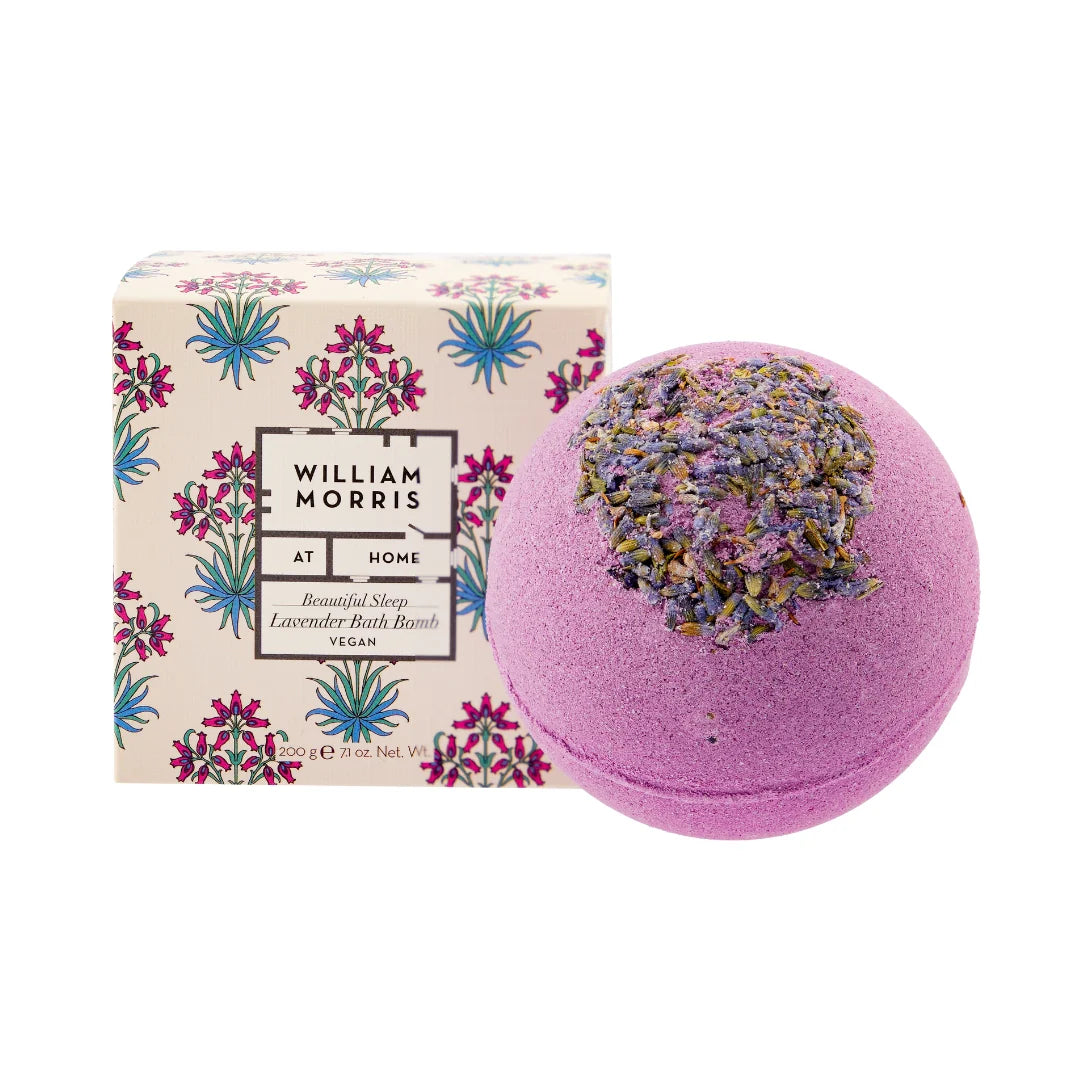 William Morris Beautiful Sleep Lavender Bath Bomb