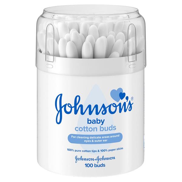 Johnson's Cotton Buds - 100 pk