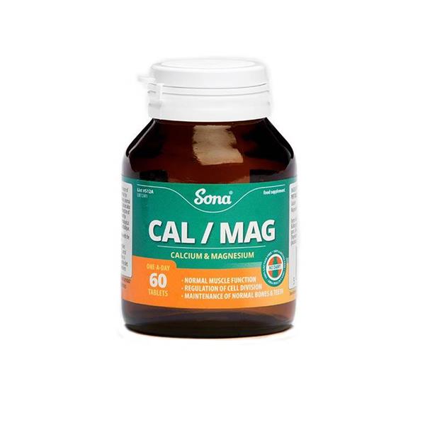 Sona Calcium And Magnesium With Vitamin D - 60 Tablets