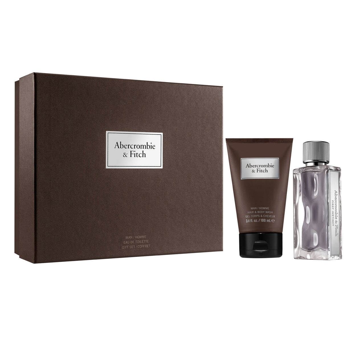 Abercrombie & Fitch First Instinct Eau De Toilette Gift Set
