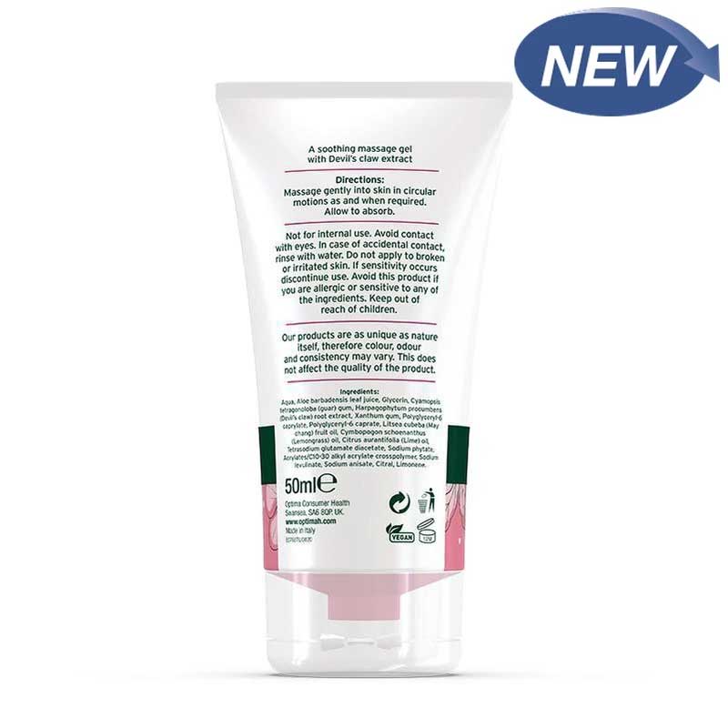Aloe Pura Devils Claw Soothing Massage Gel Ingredients