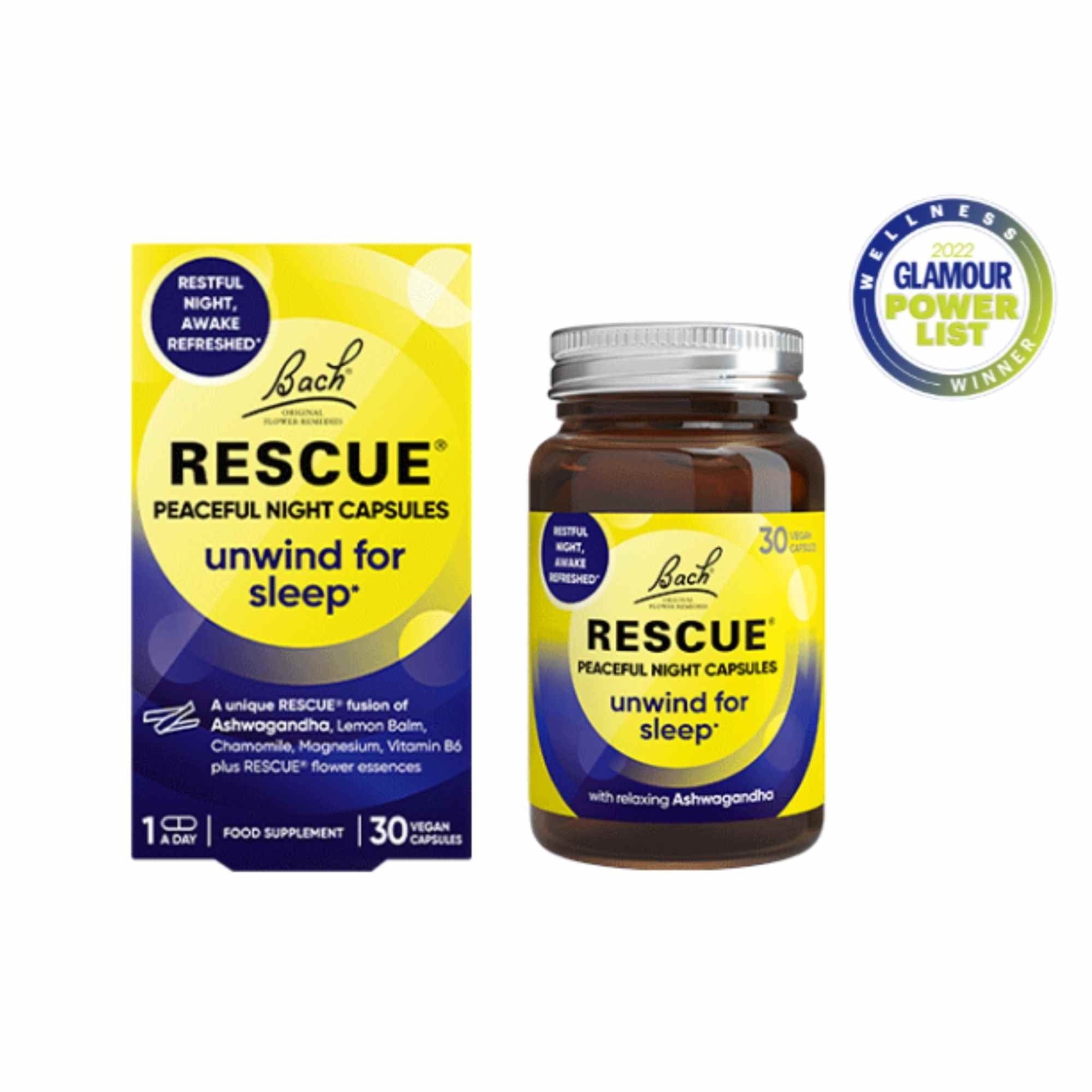 Bach Rescue Peaceful Night Capsules