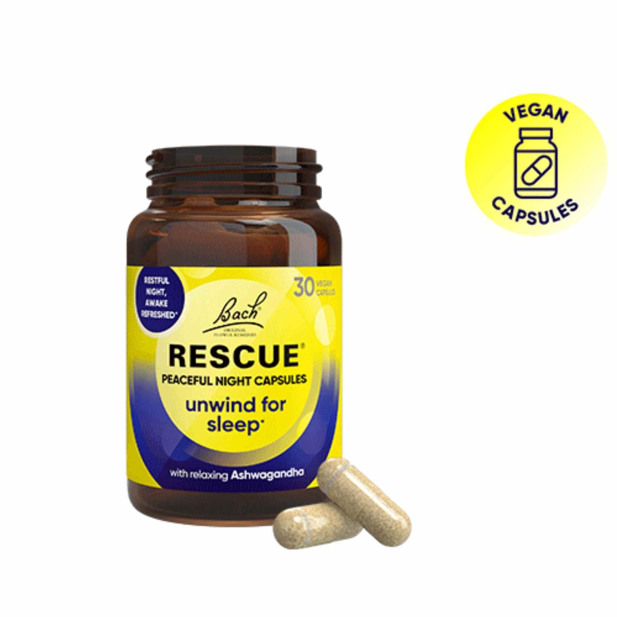 Bach Rescue Peaceful Night Capsules