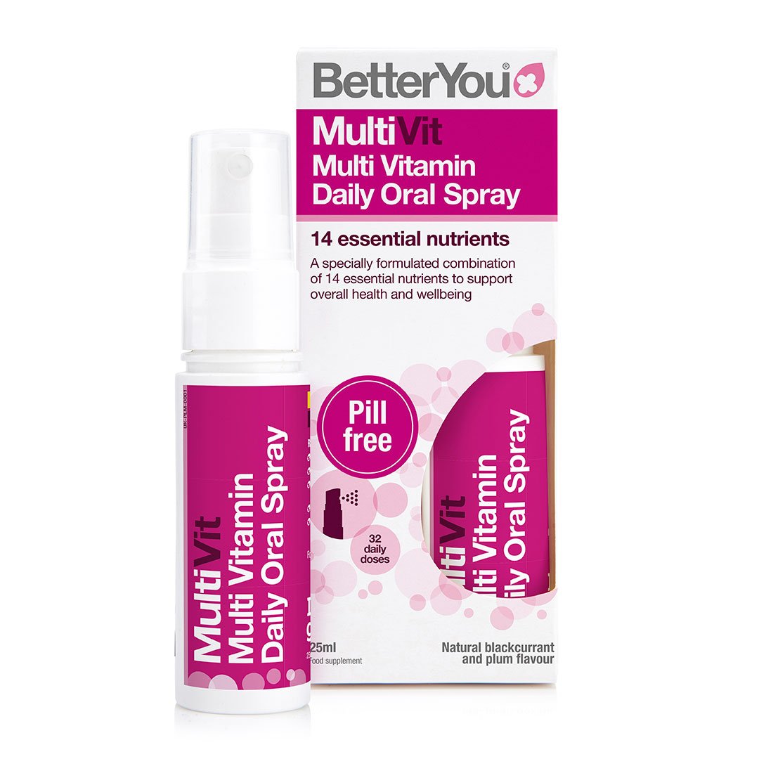 betteryou multivit daily multi vitamin oral spray 25ml