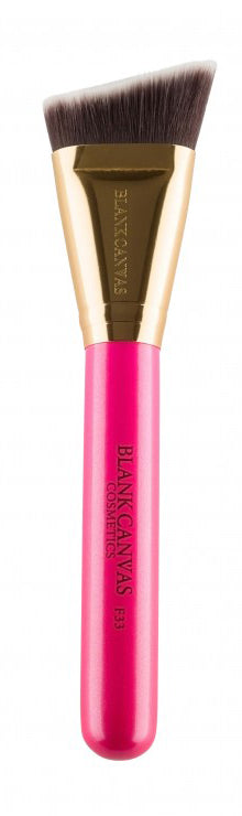 Blank Canvas F33 Extreme Angle Contour Brush Hot Pink