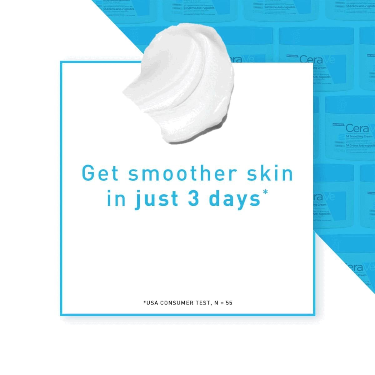 CeraVe Sa Smoothing Cream with Salicylic Acid for Dry, Rough & Bumpy Skin