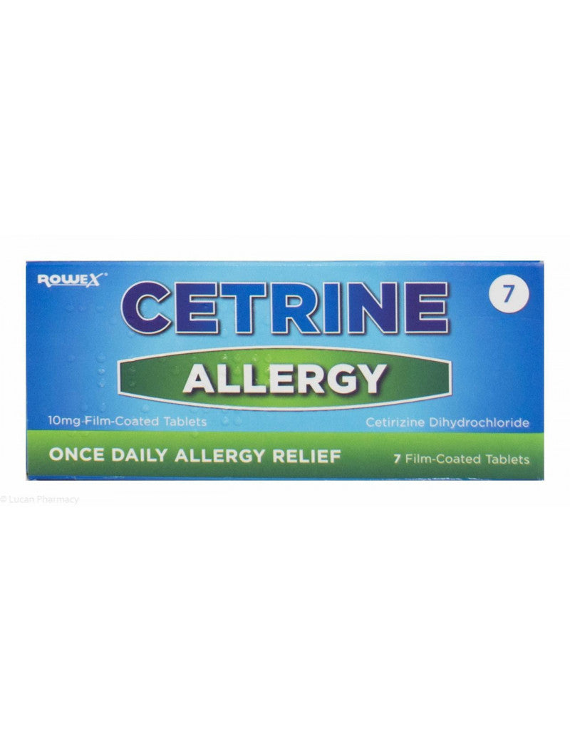 Cetrine Allergy Tablets - 7pk