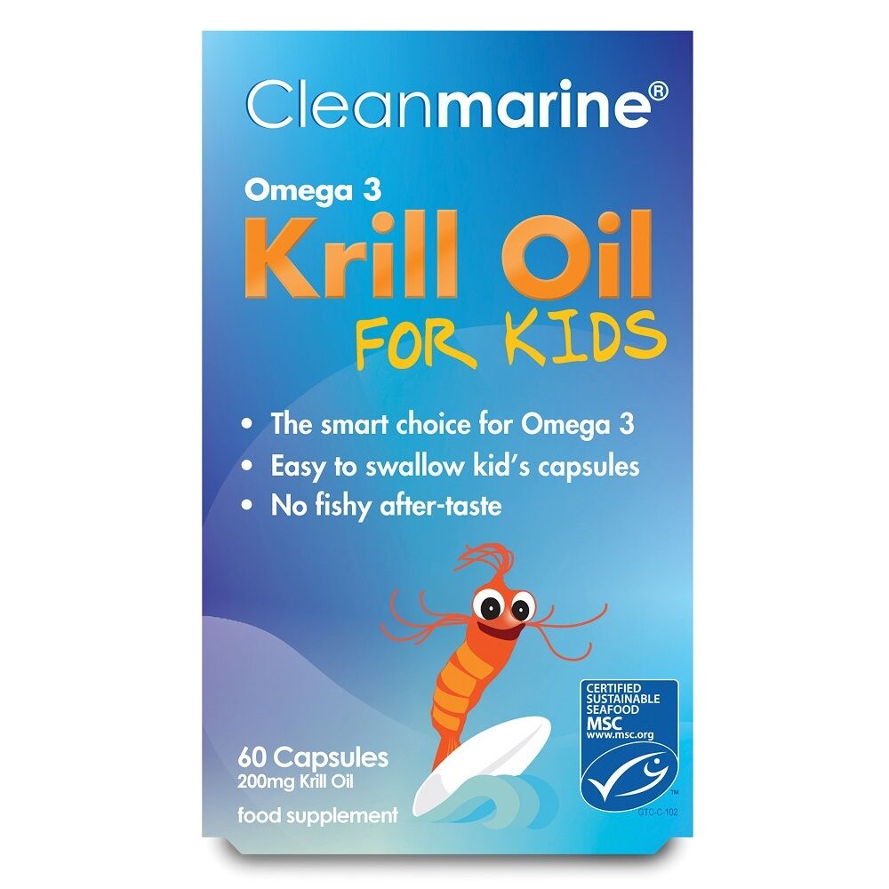 Cleanmarine Krill Oil For Kids 200mg