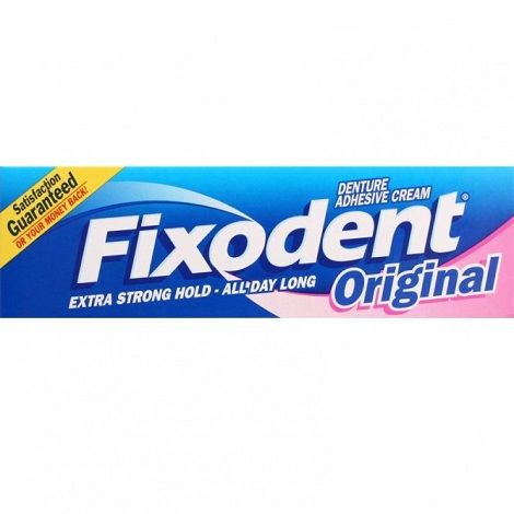 Fixodent Original Denture Adhesive Cream - 40g