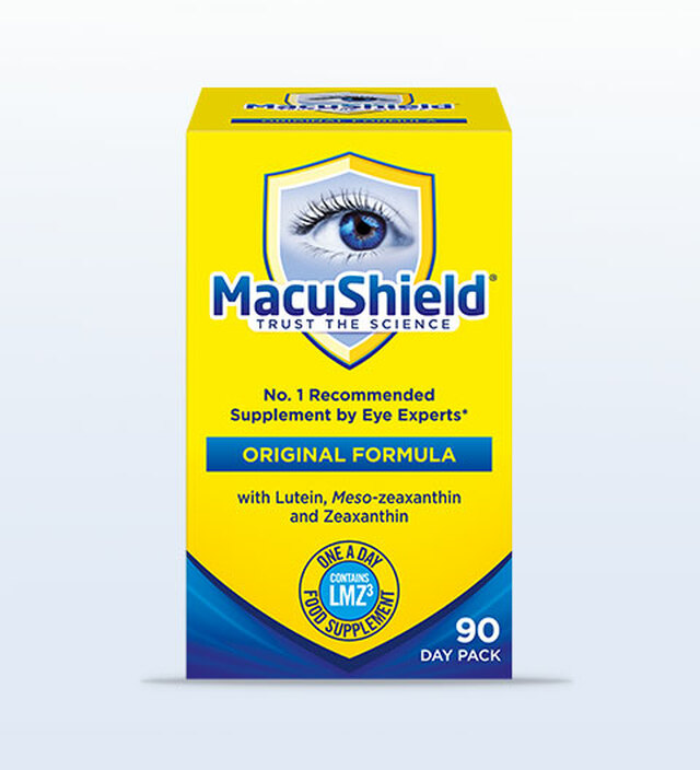 Macushield Vision Supplements With Mz Capsules